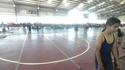 116 lbs Quarterfinal - Amir Abeyta, Antonito vs Uriah Martinez, No Team