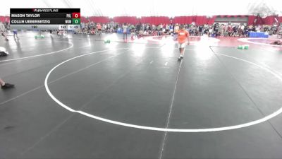 190 lbs Placement Matches (8 Team) - Mason Taylor, Pulaski vs Collin Uebersetzig, Waunakee