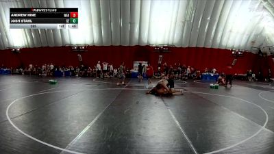 285 lbs Champ Round 1 (16 Team) - Andrew Hine, Waukee Warriors vs Josh Stahl, Geneseo