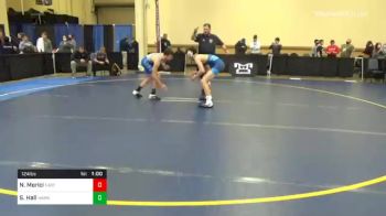 124 lbs Consolation - Nino Morici, Easton vs Samuel Hall, Warrior Run