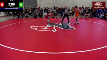 157 lbs Semifinal - Benjamin Miller, Doane University vs Jordan Tobias, Hastings