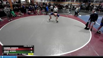 138 lbs Cons. Round 2 - Xander Johnson, Lewiston High School vs Israel Acosta, Pullman