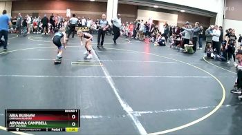 70 lbs Round 1 - Aria Bushaw, Carolina Reapers vs Aryanna Campbell, Lady Reapers