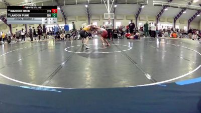 125 lbs Cons. Round 2 - Landon Funk, Seton Hill vs Maddox Heck, Southern Virginia