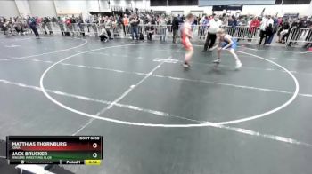 130 lbs Cons. Round 2 - Jack Brucker, Ringers Wrestling Club vs Matthias Thornburg, Iowa