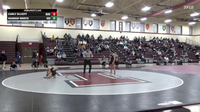 100 lbs Round 1 (3 Team) - Hannah Weets, Vinton-Shellsburg vs Carly Elliott, Mount Vernon