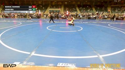 135 lbs Consi Of 8 #1 - Marcel Hawkins, Glenpool vs Adam Rea, Open Mats