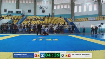 DAVI GIMENEZ BATISTA vs JOSÉ KAYNAN DE CRISTO OLIVEIRA 2026 FPJJ Campeonato Paulista Sem Kimono