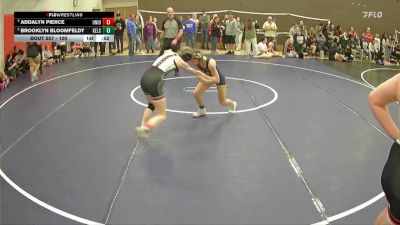 100 lbs Cons. Round 2 - Brooklyn Bloomfeldt, Kelso vs Addalyn Pierce, Union