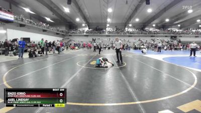 60 lbs Cons. Round 3 - Axel Lindsay, Blue Pride Wrestling Club-AAA vs Enzo Iorio, Open Mats Wrestling Club-AAA
