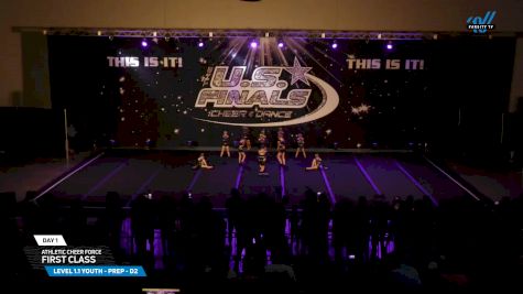 Athletic Cheer Force - First Class [2025 L1.1 Youth - PREP - D2 Day 1] 2025 The U.S. Finals Myrtle Beach