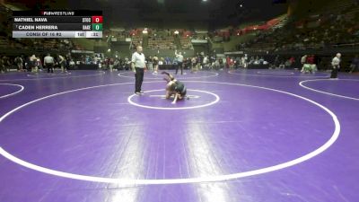 108 lbs Consi Of 16 #2 - Nathiel Nava, Stockdale vs Caden Herrera, Bakersfield