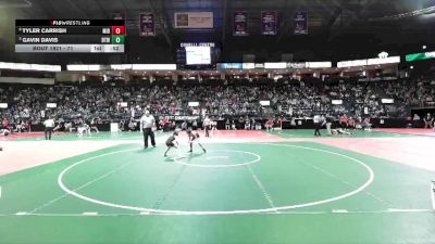 71 lbs Cons. Round 5 - Gavin Davis, BTWA vs Tyler Carrish, MIRA