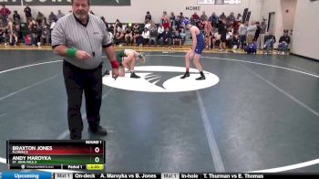 126 lbs Round 1 - Andy Maroyka, St. John Paul II vs Braxton Jones, Florence