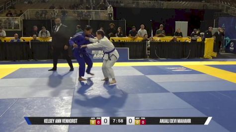 Anjali Devi Mahavir vs Kelsey Ann Venhorst 2025 Pan Jiu Jitsu IBJJF Championship