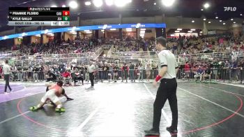 165 1A Quarterfinal - Frankie Florio, Cardinal Gibbons vs Kyle Gallo, Zephyrhills Christian