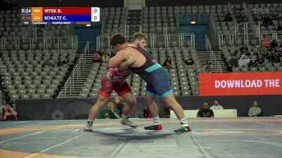 130 kg Qualification - Cohlton Schultz, USA vs Darius Vitek, HUN