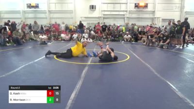 80 lbs Round 2 - Ghassan Kash, Rogue W.C. (OH) vs Raige Morrison, 84 Athletes (VA)