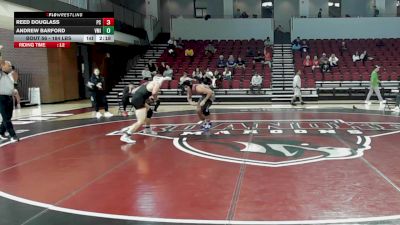 184 lbs Round Of 32 - Reed Douglass, Presbyterian vs Andrew Barford, Virginia Military Institute