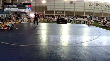 150 lbs Cody Thompson, Michigan Red vs Tyrone Norris III, South Carolina