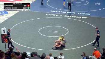 Champ. Round 1 - Jacksen Carter, Wessington Springs/Woonsocket/Wolsey-Wessington vs Luke Olson, Mobridge-Pollock