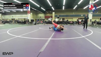 144 lbs Consolation - Bryce Hampton, 3F Wrestling vs Enrique Olivares, Category 5 Wrestling Club