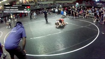 113 lbs Cons. Round 1 - Kiera Webb-Dunn, Dirty Eagles Wrestling Club vs Yarely Santiago, Norfolk Catholic