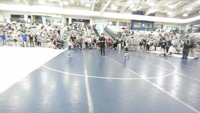 53 lbs 3rd Place Match - Cole Huerta, Northside Wrestling Club vs Morgan Merkley, Uintah Wrestling
