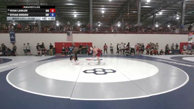 74 kg Cons. Quarters - Ryan Lawler, Buffalo Valley RTC vs Ethan Birden, Ohio RTC/ TMWC