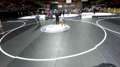 120 lbs Cons. Quarters - Andew Cortinas vs Atlas Perez, SilvaBack Training Center