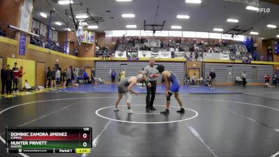 138 lbs Quarterfinal - Hunter Privett, Hunter vs Dominic Zamora Jimenez, Cyprus