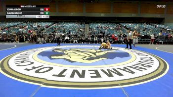 141 lbs Final - John Alden, Wyoming vs David Saenz, Wyoming