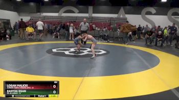 60 lbs Semis & 1st Wrestleback (8 Team) - Logan Malicki, Junior Terps Xtreme (MY) vs Easton Egan, PA Alliance