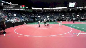 122 lbs 1st Place Match - Ava Sommers, LDYA vs Kara Hockenbery, Unattached