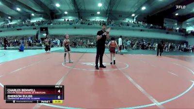 63-64 lbs Round 1 - Charles Benwell, Collum Trained School Of Wrestling vs Emerson Euliss, Terminator Wrestling Academy