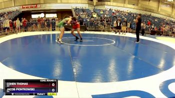 150 lbs Cons. Round 5 - Cohen Thomas, OH vs Jacob Piontkowski, OH