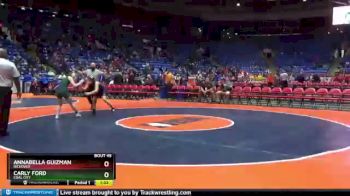 125 lbs Champ. Round 1 - Carly Ford, Coal City vs Annabella Guizman, Rickover