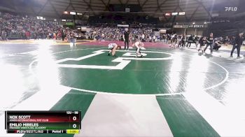 98 lbs Cons. Round 2 - Emilio Mireles, Prosser Wrestling Academy vs Nox Scott, Askeo International Mat Club