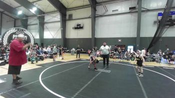 100 lbs 5th Place - Elijah Gibbs, Mat Demon WC vs Forrest Whiteman, Hotshots Wrestling
