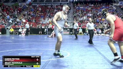 2A-285 lbs Cons. Round 2 - Brady McDonald, Independence vs Aaron Peyton, Roland-Story