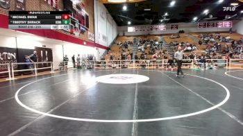 215 lbs Semifinal - Michael Swan, Natrona County vs Timothy Shrack, Kelly Walsh