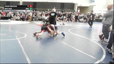 89 lbs Rr Rnd 6 - Chase Ibbitson, Team Tugman - ESC vs Max Diaz, Wrecking Crew Wrestling Academy - ESC