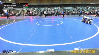 145 lbs Consolation - Raymond Brown, Storm Wrestling Center vs Jax Cordova, Steel City Reloaded