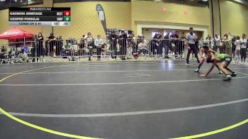 88 lbs Consi Of 8 #1 - Kaonohi Armitage, Westside Wrestling Kaua vs Cooper Posiulai, Grapplers HI