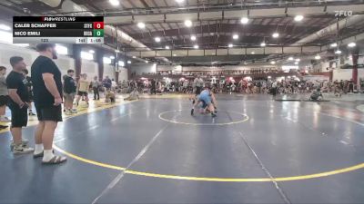 123 lbs Round 3 (12 Team) - Nico Emili, Bethlehem Catholic vs Caleb Schaffer, Steller Trained Fox