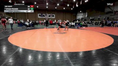 285 lbs Cons. Round 5 - Ethan Frasier, Deer Creek vs Joe Kopp, Christian Brothers College