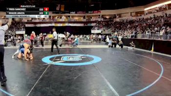 5A 215 lbs Cons. Round 3 - Shaun Anaya, La Cueva vs Treg Sanchez, Los Lunas