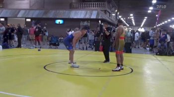 100 kg Cons Semis - DeAndre Nunn, Chicago Wrestling Club vs Michael Burke, Yorktown Wrestling Club