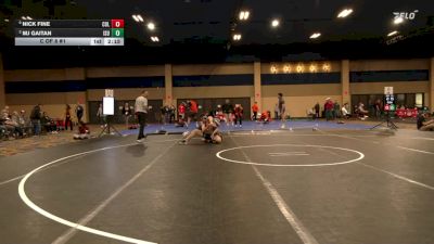 174 lbs C Of 8 #1 - Nick Fine, Columbia vs MJ Gaitan, Iowa State