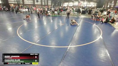 55 lbs Quarterfinal - Marianna Eller, Sanderson Wrestling Academy vs Avery Johnson, Timpanogos